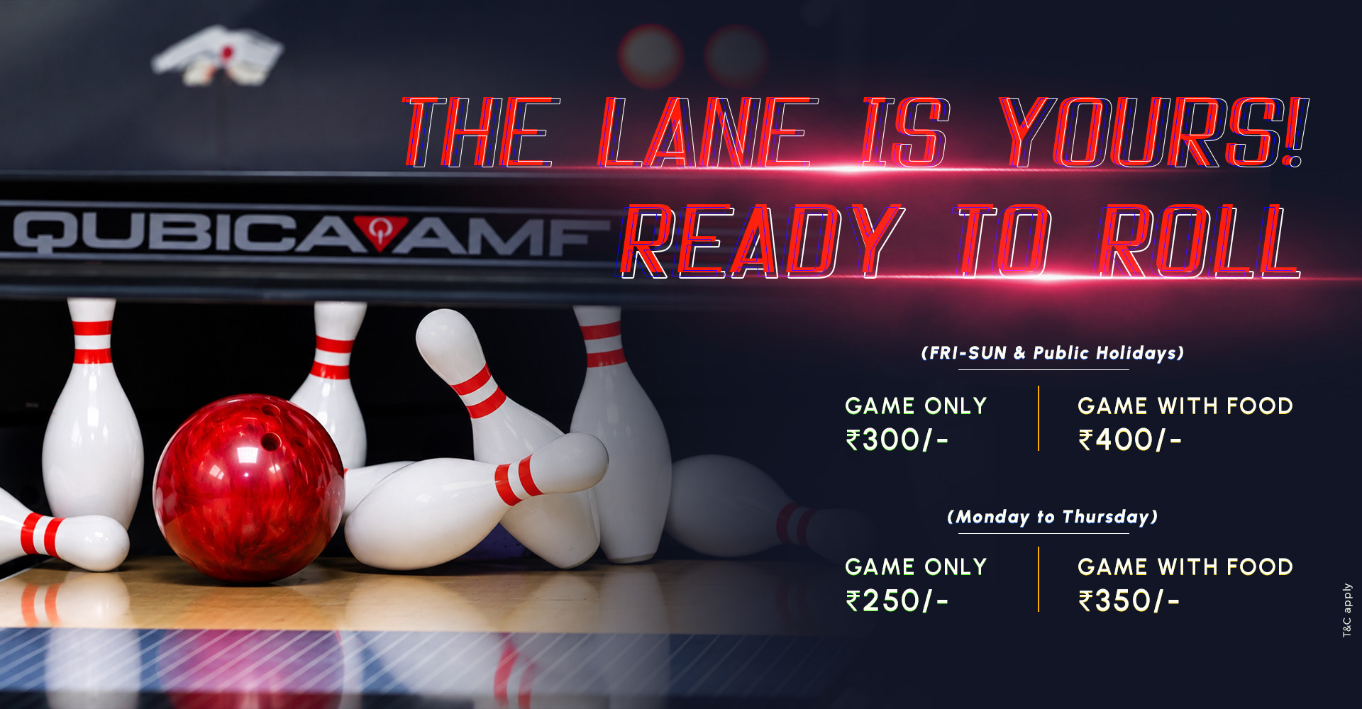 Indoor bowling experience at Go Bowl Bangalore 

